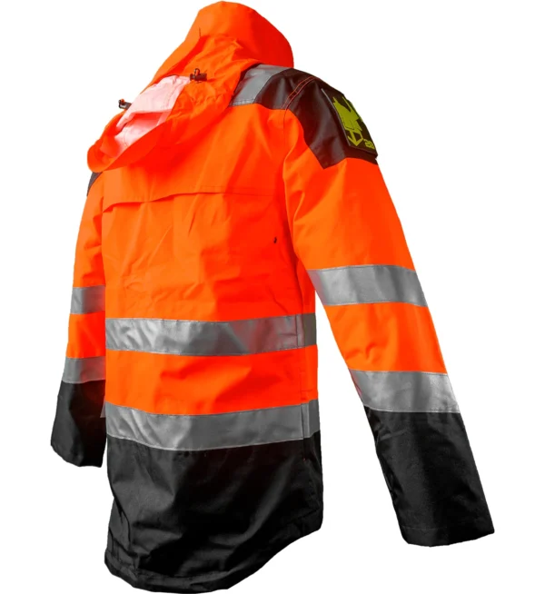 Rompevientos Chaqueta a Prueba de Agua de Alta Visibilidad - Image 4