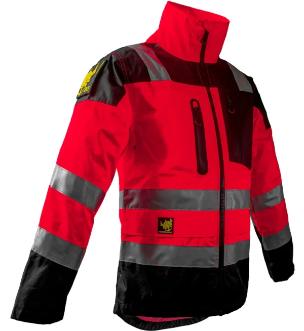 Rompevientos Chaqueta a Prueba de Agua de Alta Visibilidad - Image 7