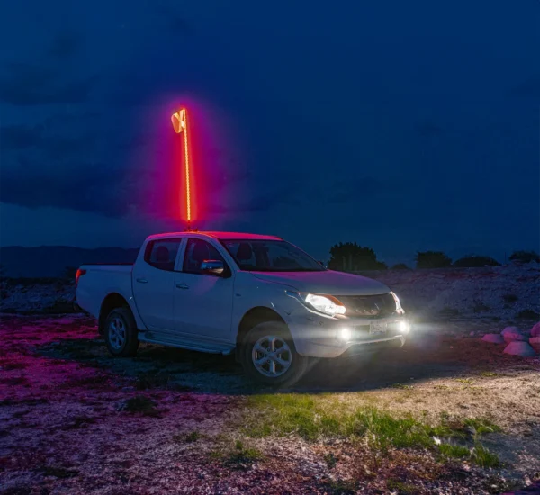 Pértiga LED RGB de 6 pies - Image 9