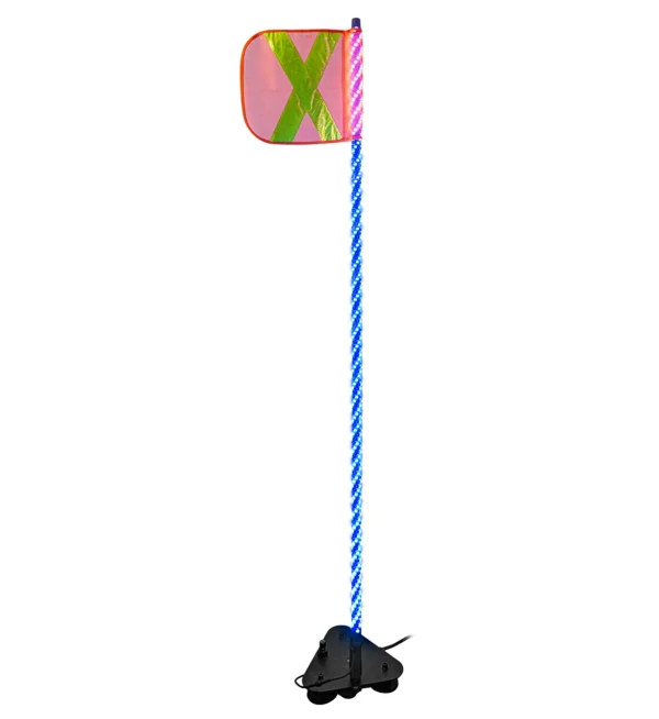 Pértiga LED RGB de 6 pies